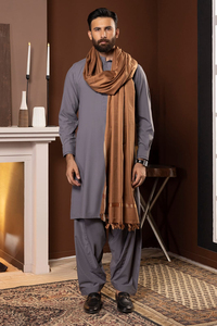 Indian and Pakistani Clothing <b>Men</b> <b>Shalwar</b> <b>Kameez</b> with Matching Shawl Classic Ethnic Wear Custom Colours Sizes Wedding Outfit - Product Image 3
