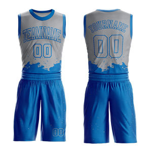 Uniforme de basketball personnalisé respirant en sublimation, 100 % polyester, fabriqué au Pakistan par une usine OEM avec une finition durable pour une utilisation longue durée - Product Image 1