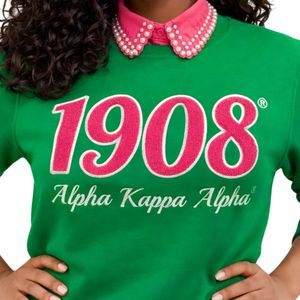 เสื้อสเวตเชิ้ตสีเขียว 1908 ผ้าเชนิลล์ คอกลม แขนยาว เนื้อผ้านุ่มสบาย สำหรับผู้หญิง สไตล์ลำลอง ใส่ได้ทุกวัน - Product Image 3