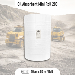 Mini Rollo Absorbente de Aceite Universal, 200 Rollos Perforados, Solo Absorben Aceite, para Mantenimiento de Talleres y Limpieza de Derrames Industriales - Product Image 2