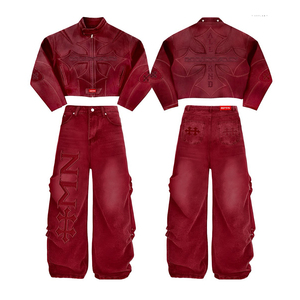 Conjunto Deportivo Informal Transpirable con Estampado, Sudadera con Capucha y Cremallera Completa Negra, Pantalones, 100% Algodón, Corte Regular, Unisex para Adultos - Product Image 5