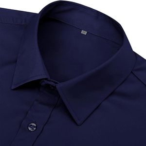 เสื้อเชิ้ตผู้ชาย Aero Formal แขนยาว ยืดได้ ไม่ยับ ทรงปกติ สีพื้น ธุรกิจลำลอง งานแต่งงาน ติดกระดุม รุ่น 2026 - Product Image 3