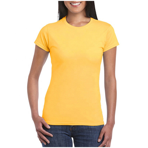 Camiseta Oversize Lisa de Algodón y Poliéster al por Mayor para Mujer, Blusa Casual con Logo Personalizado y Cuello Redondo - Product Image 5