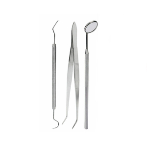 Dental Oral Examination Set Stainless Steel Hand Instruments for Clinical Treatment and Dental Practice Applications - Product Image 6