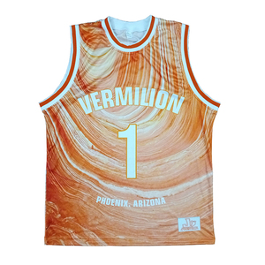 Nouvelle arrivée, uniforme de basket-ball unisexe, été, écologique, respirant, sans manches, impression par transfert thermique, personnalisable, haute qualité - Product Image 4