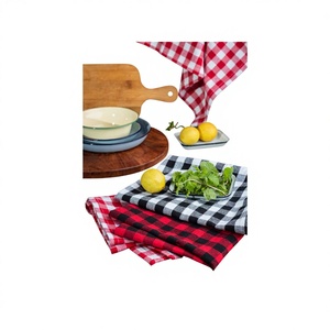Toalla de cocina de algodón orgánico 100% del fabricante indio - Product Image 1