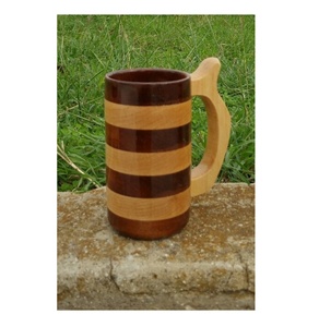 Viking <span class=keywords><strong>Mug</strong></span> gỗ bia <span class=keywords><strong>Mug</strong></span> làm bằng gỗ với tay cầm bằng gỗ & tay khắc Sản phẩm bán chạy xu hướng chất lượng và tiếp thị cao - Product Image 2