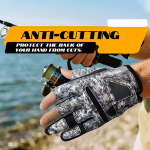 Gants de pêche populaires : design incroyable, nouveau look, flexibilité optimale, meilleure adhérence, protection des doigts - Product Image 4