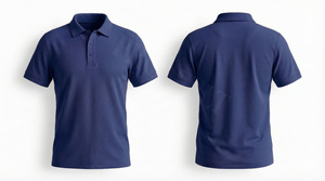 Camiseta Polo Ligera y Transpirable con Estampado Personalizado Clásico, Tela de Algodón Suave, Ajuste Cómodo, Color Liso, Camisas Informales - Product Image 2