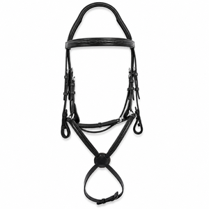Bridon d'équitation en cuir pour cheval, confortable, réglable, pour l'entraînement, équipement équestre durable - Product Image 5