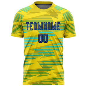 เสื้อฟุตบอลขายส่ง ผู้ผลิต OEM รับปักลาย รับทำโลโก้ ชุดฟุตบอลแบบซับลิเมชั่น ผู้จัดจำหน่ายชุดกีฬาระดับพรีเมียม - Product Image 1