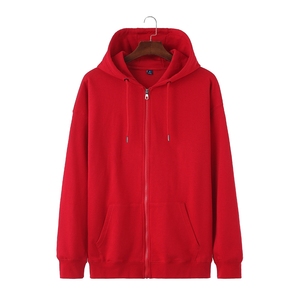 ODM/OEM Wholesale Puls Size Men's Hoodies Full Zip up Custom Hoodie Print logo Hoodie for Man and Women - Product Image 4