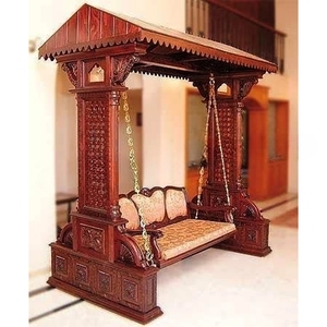 Indian Vintage High Quality Wooden Swings Wedding Decor Modern Wooden Swing Design <b>Indoor</b>/Outdoor At Wholesale Price - Product Image 4