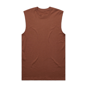 Camiseta sin mangas de alta calidad, fácil de usar, para hombre, color azul claro, cuello redondo, tejida, informal, de color sólido y transpirable. - Product Image 2