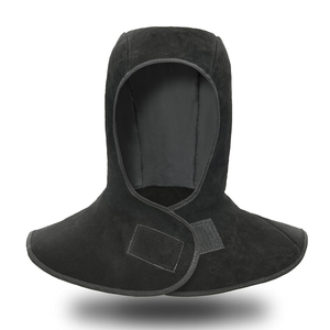 Masque de soudage de sécurité de haute qualité, fabriqué en usine, avec protection personnalisée du cou et des épaules, anti-coupure, résistant à la chaleur 300°C, respirateur - Product Image 1