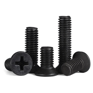Wholesale High Quality Black Phillips Countersunk Screws & Flat Head <b>Bolts</b> (<b>M2</b>-M6 M8) - Product Image 3
