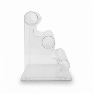 Clear Acrylic Watch <b>Display</b> Stand Adjustable Height Customizable Panel Thickness-Water Resistant Modern Design for Retail Home - Product Image 2