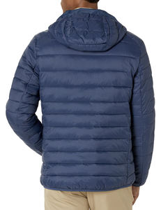 Fully Customized <b>Men's</b> <b>Waterproof</b> Canvas Puffer <b>Jackets</b> Polyester Wadding Filled <b>Winter</b> DDP Shipping - Product Image 3