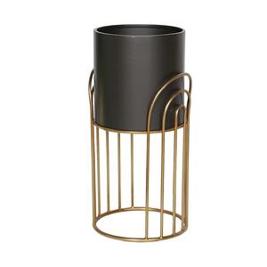 Support de pot de fleurs en métal noir de qualité supérieure, très vendu, pour la maison, la cuisine, les fêtes, taille et forme personnalisables - Product Image 6