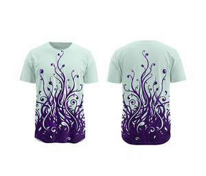 Custom <b>Baseball</b> <b>Jersey</b> Full Sublimation <b>Bulk</b> Supplier | Team <b>Baseball</b> Kit with Custom Logo & Numbers | Breathable Polyester Base - Product Image 4