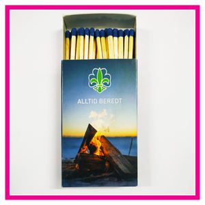 Allumettes de sécurité pour la cuisine, écologiques, longue durée de combustion, taille de boîte d'allumettes 71x53x25mm, bâtonnets d'allumettes en bois avec impression pour un usage domestique et hôtelier - Product Image 3