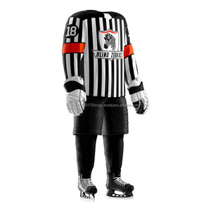 Uniforme de hockey sur glace imprimé sur mesure de bonne qualité uniforme de hockey sur glace à vendre - Product Image 2