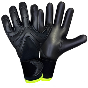 Gants de gardien de but professionnels neufs en caoutchouc lisse de 4 mm d'épaisseur, respirants et coupe-vent, pour adultes et enfants, entraînement de football - Product Image 3