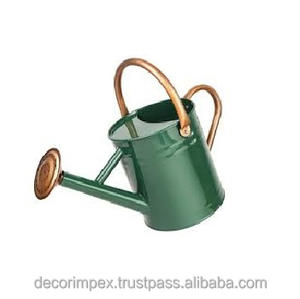 Yourjoy บัวรดน้ำเหล็กชุบสังกะสี, บัวรดน้ำพร้อมสำเนียงทองแดงที่ถอดออกได้ Rosette-diffuser หนึ่งแกลลอน - Product Image 1