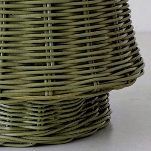 Vietnam OEM ODM Handmade Layered Rattan Christmas <b>Tree</b> Decor Natural Rustic Eco Friendly Holiday Table Ornament - Product Image 5
