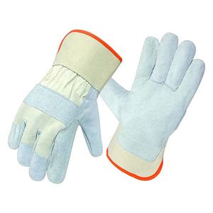 Fabricants directs d'usine, gants de travail en cuir de qualité supérieure, couleurs et designs demandés par les clients, gants de travail en cuir résistants. - Product Image 4