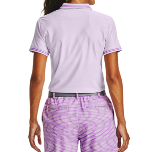 Women's <b>Light</b> <b>Blue</b> Short Sleeve <b>Polo</b> <b>Shirt</b> Solid Color Knitted Polyester Casual Breathable Regular Fit - Product Image 5