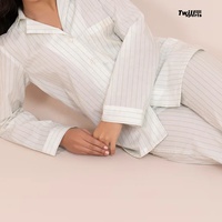 Conjunto de 2 Piezas de Ropa de Dormir para Mujer, 100% Algodón Ecológico, Secado Rápido, Estilo Casual para el Hogar, Precio al por Mayor