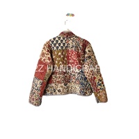 Patchwork matelassé vestes coton Floral Style bohème automne hiver veste manteau Streetwear Boho matelassé réversible veste