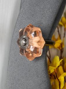 Sujetadores de Cortinas Estilo Perilla de Cristal Vintage para el Hogar, Accesorios Decorativos para Ventanas y un Elegante Toque para la Habitación - Product Image 5