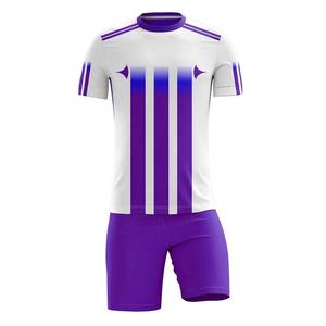 Camisetas de Fútbol Personalizadas al por Mayor para Hombre, Local/Visitante, Rojas/Negras, 100% Poliéster, Protección UV, Nombres de Equipo y Jugadores Personalizados - Product Image 3