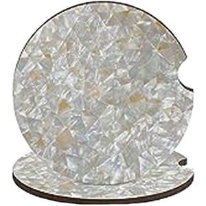 Pearl <b>Coasters</b> Luxury Tea <b>coaster</b> <b>Set</b> with Holder Custom Size logo Round square Bone Inlay Mother of Pearl Inlay - Product Image 1