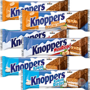 Prix d'usine, haute qualité, Knoppers NussRiegel 24 x 40g, barres chocolatées aux noix, emballage en vrac, style allemand, fournisseur en gros de snacks - Product Image 6