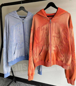 Custom Streetwear <b>Rhinestone</b> <b>Hoodie</b> Hip Hop Crystal Sweatshirt Oversized Fashion <b>Hoodie</b> For Daily Wear - Product Image 2