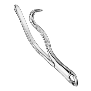 Pinzas de Extracción Manuales de Marca Personalizada, Patrón Americano, Certificación CE, Pinzas Quirúrgicas Dentales con Empuñadura Moleteada - Product Image 6