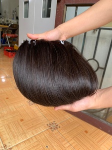 Cheveux vierges vietnamiens de luxe, naturels, non remy, pour mèches lisses, vente en gros, peuvent être décolorés 613 60, longue durée, 10 ans - Product Image 2