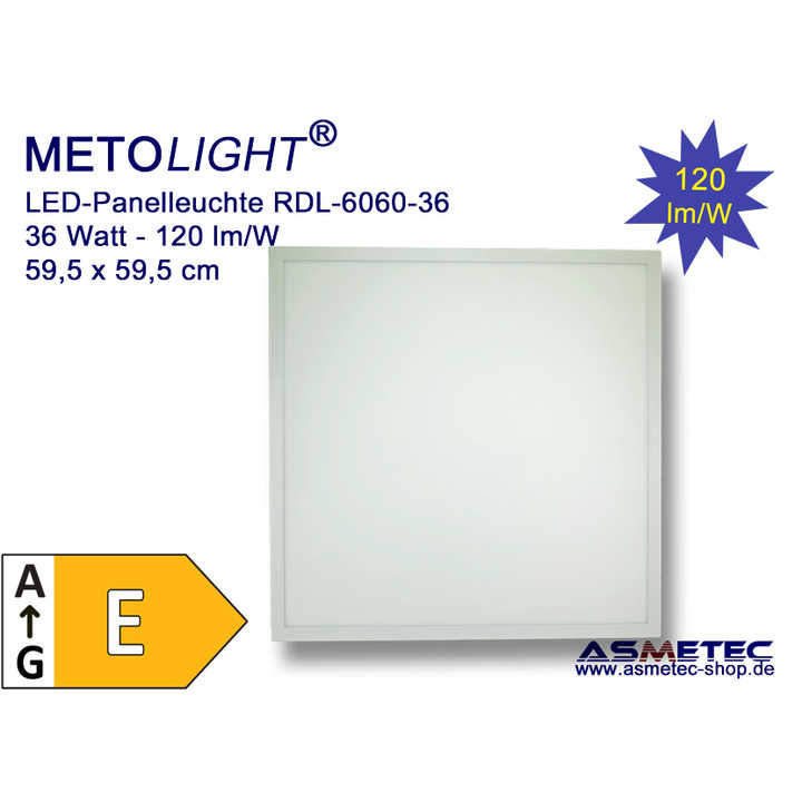 METOLIGHT 6060 LED Panel Light