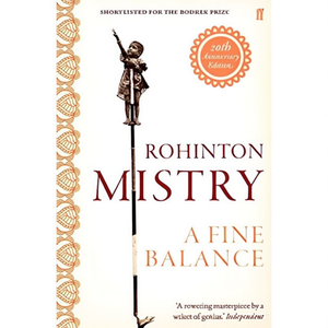 Un équilibre parfait par l'auteur Rohinton Mistry, impression de livre broché personnalisé à couverture souple - Product Image 2