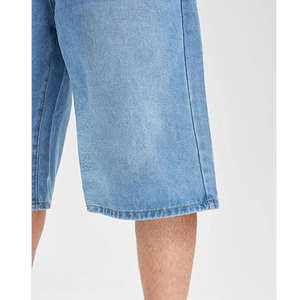 Shorts de Mezclilla para Hombre al por Mayor, los Más Vendidos, de Alta Calidad, Precio Económico, con Logotipo Personalizado - Product Image 4