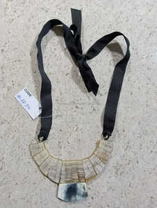 Fabricante indio directo personalizado estilo Vintage brillante cuerno abalorios resina collar perfecto regalo cadenas tipo ancla - Product Image 4