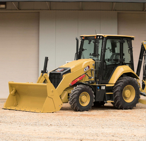 Caterpillar CAT 430 Backhoe Loader 2023 Model High Performance Hydraulic Enclosed Cabin 15 Ton Rated Load Motor Gear - Product Image 1