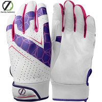 Guantes de Bateo de Béisbol para Adultos, de Cuero, Acolchados para Invierno, Antideslizantes, en Varios Colores