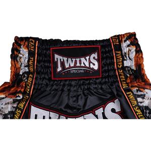 Shorts de boxe Muay Thai personnalisés style jumeaux pour hommes et femmes, impression par sublimation de haute qualité, shorts de kickboxing Muay Thai - Product Image 6