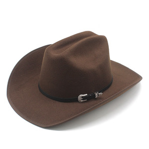 Chapeau de cowboy western Texas style punk pour femmes et hommes, bord de 9,5 cm, vente en gros - Product Image 2