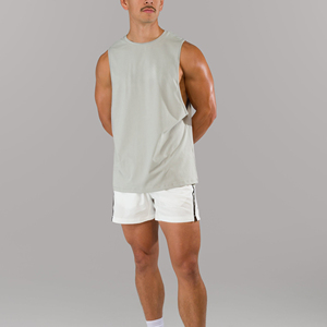 XYM Custom 100% Polyester Quick Dry Slim Fit Tank Tops <b>Running</b> Gym Sports Vest Heat Transfer Print Men Sublimation <b>Singlets</b> - Product Image 2