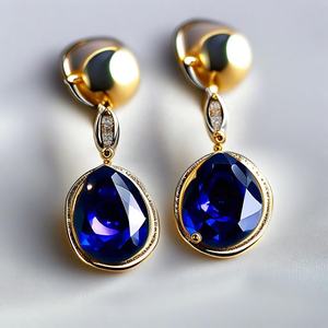 เครื่องประดับหรูหราปรับแต่งได้925เงินสเตอร์ลิงเพทายอัญมณีต่างหูแบบห้อยสำหรับผู้หญิง - Product Image 3